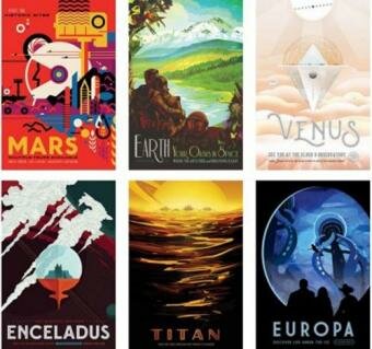 NASA’s Lab Releases 14 Space Tourism Posters
