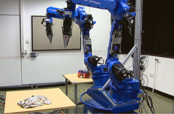 Robots now capable of sorting and folding clothes