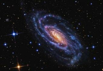 Study shows galaxies produce stars when crash with other galaxies